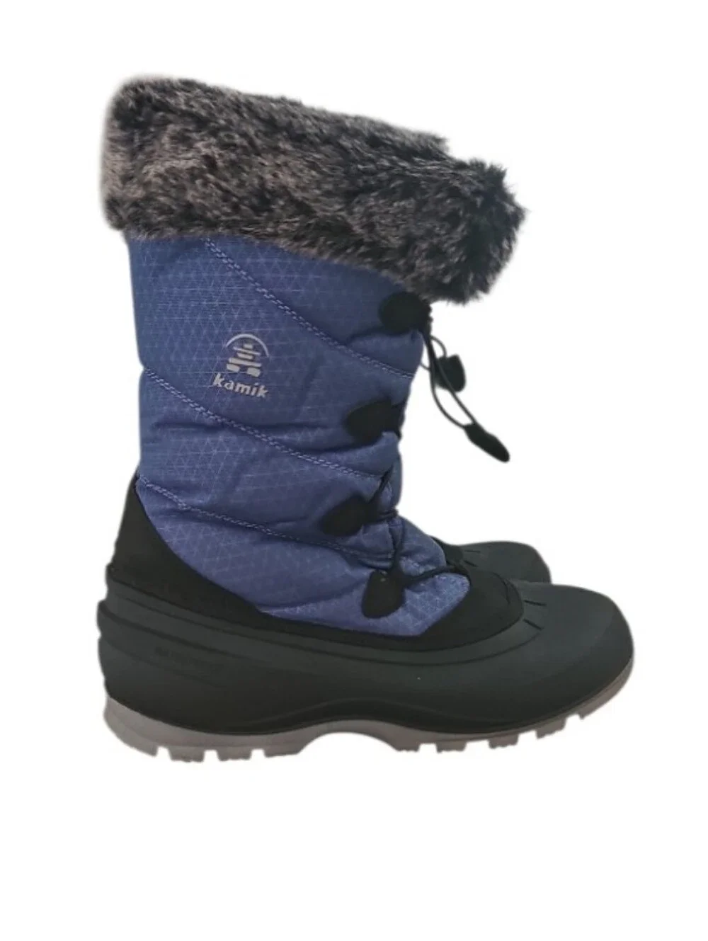 Kamik Momentum3 Snow Boots Women's 10 Blue Thinsulate Waterproof Winter Boots
